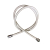 SHOWER HOSE 1,5M PVC ROUND MAT WHITE MIB-02002